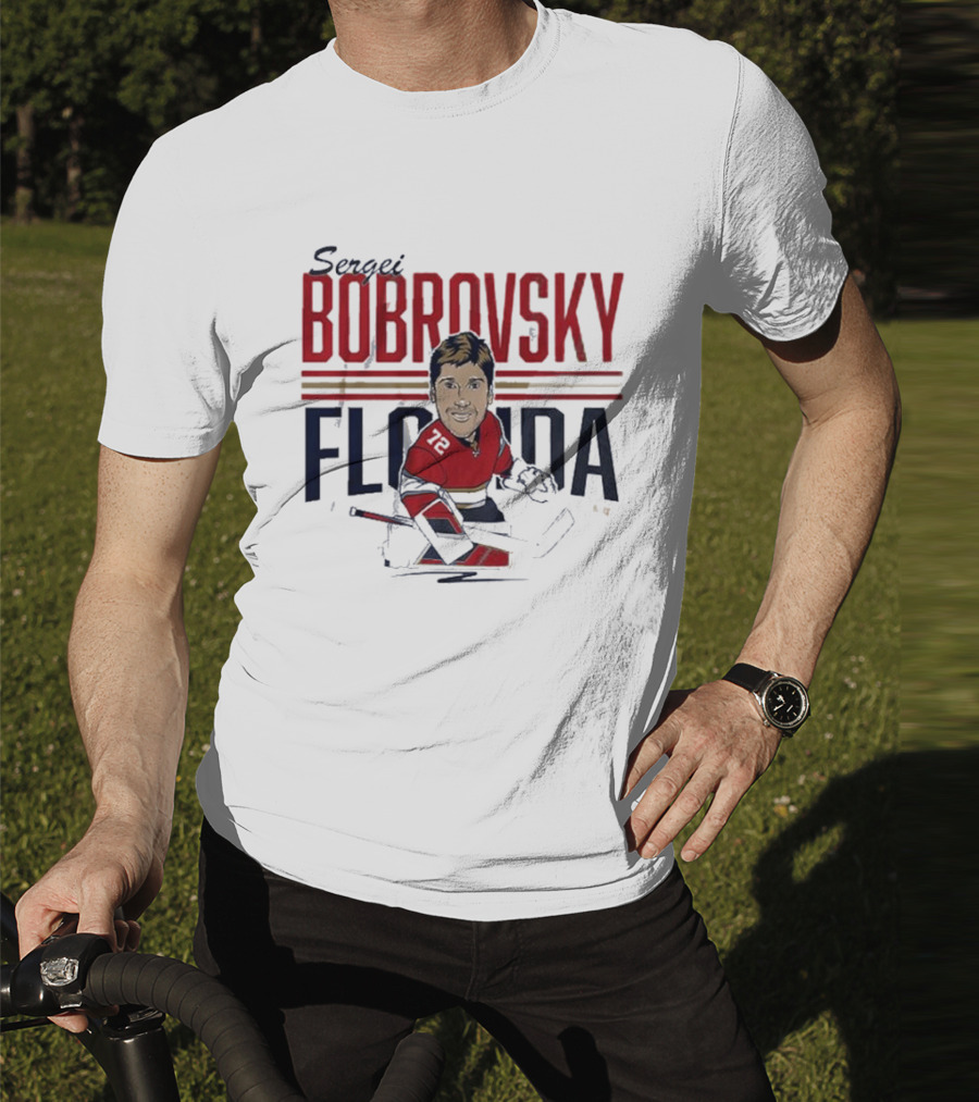 Sergei Bobrovsky Florida 72 Caricature T-Shirt