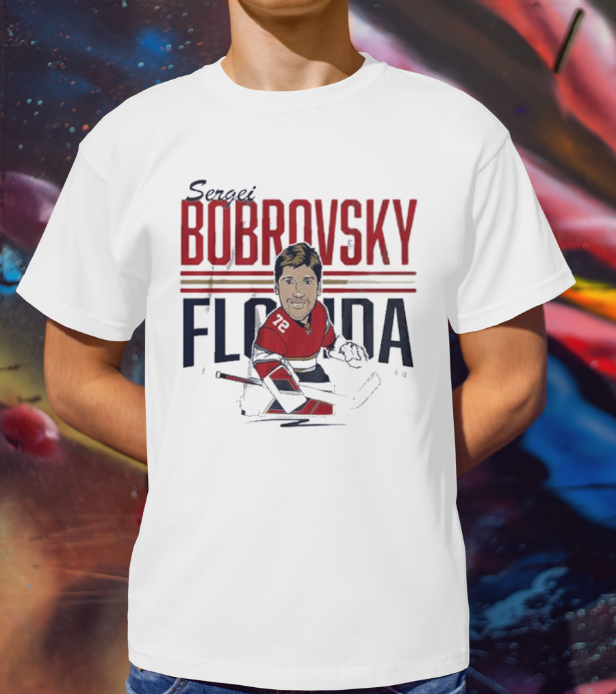 Sergei Bobrovsky Florida 72 Caricature T-Shirt