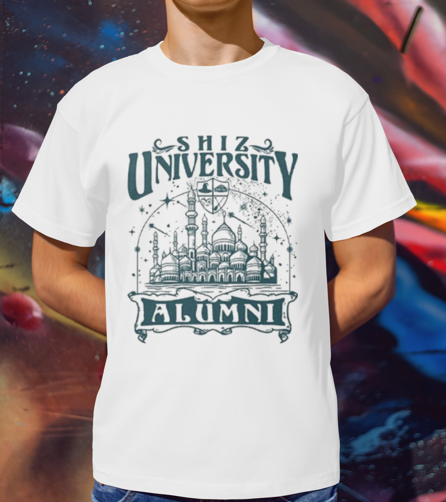 Shiz University Alumni With Grand Architectural T-Shirt