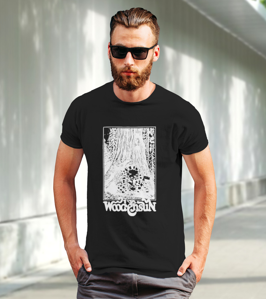 Woodensun Enchanted Realm Beneath The Giant Tree T-Shirt