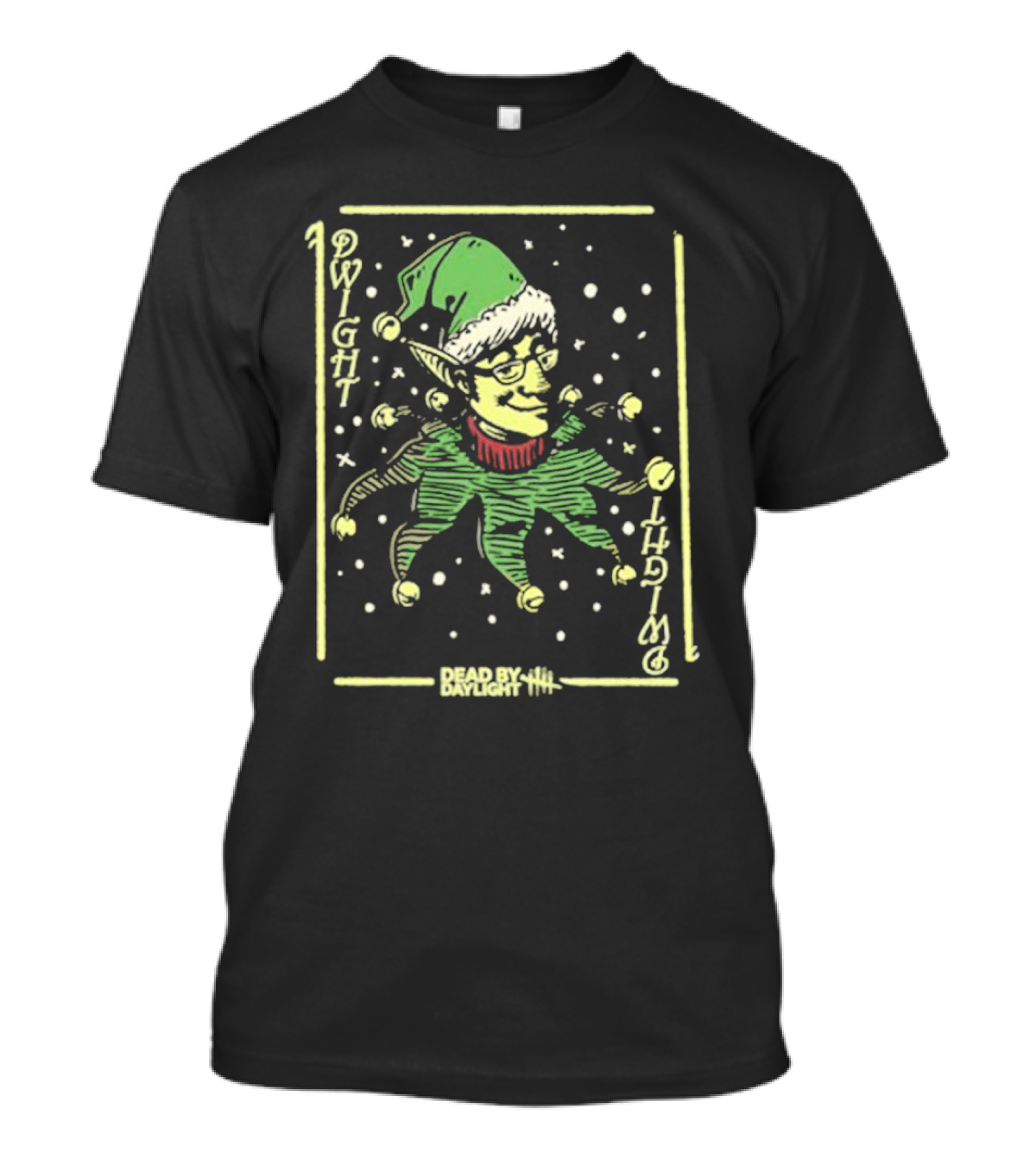 Dead By Daylight Dwight In Dwelf Christmas Attire T-Shirt