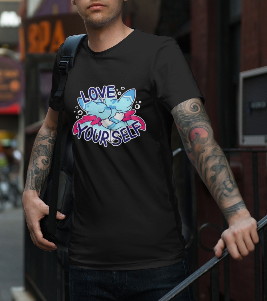 Love Yourself Cute Sylveon Embrace T-Shirt