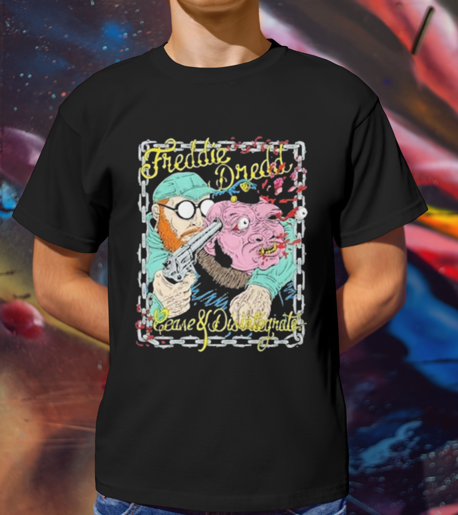Freddie Dredd Cease And Disintegrate Piggy T-Shirt