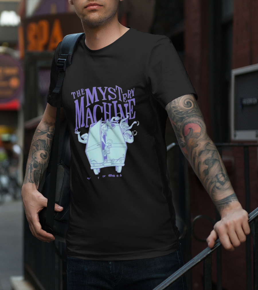 The Mystery Machine Scooby Doo Crew Tonal T-Shirt