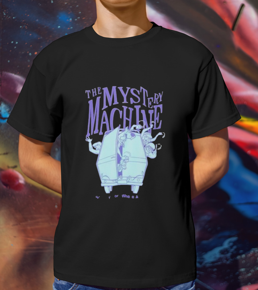 The Mystery Machine Scooby Doo Crew Tonal T-Shirt