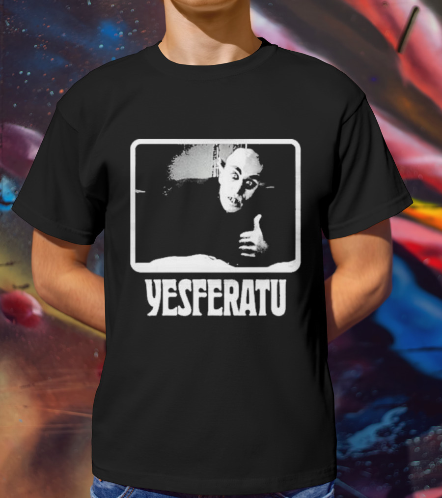 Seán Ono Lennon Yesferatu Nosferatu Vampire Thumbs Up T-Shirt