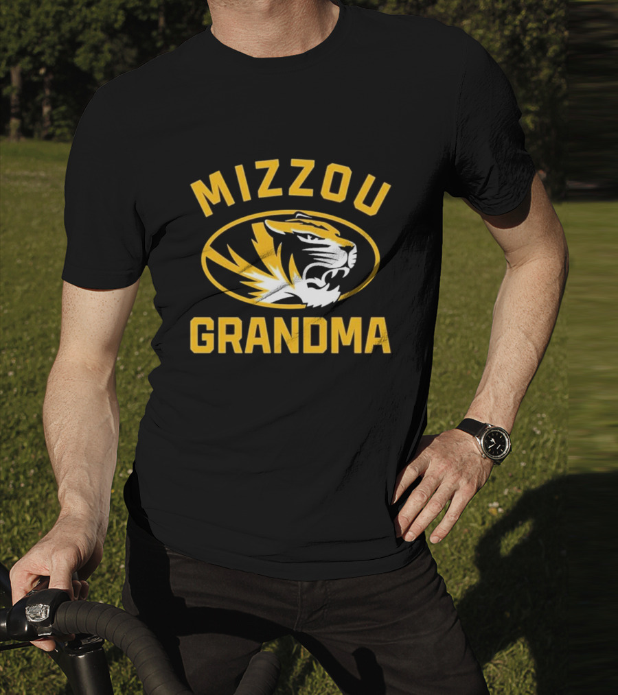Mizzou Grandma Tiger Head T-Shirt