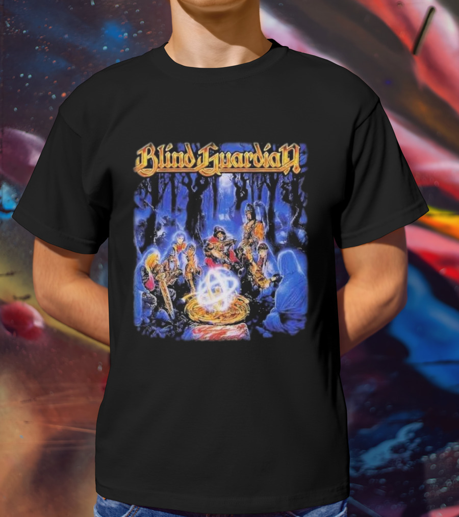 Blind Guardian Imagination From The Other Side Album Art Fantasy Gathering T-Shirt