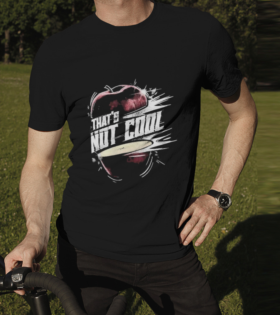 Carlito That's Not Cool Splattered Apple T-Shirt