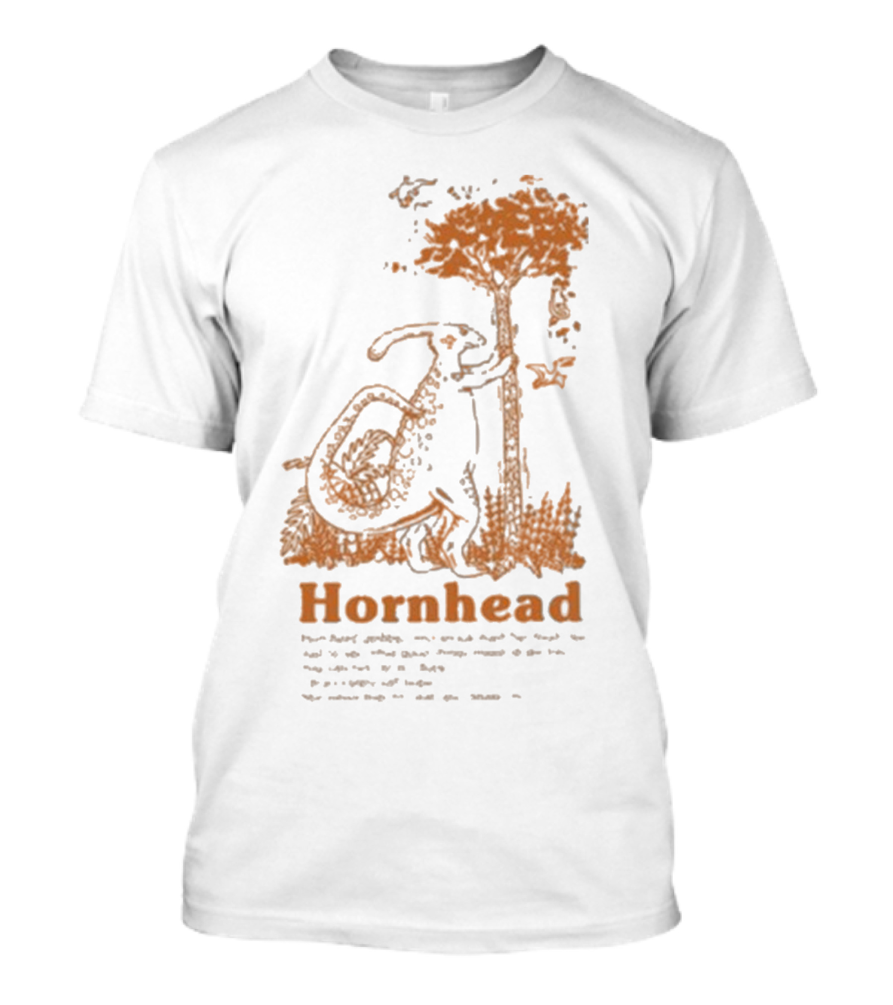 Hornhead Himbaad Grabbed And Shook Hard Her Food Tree T-Shirt