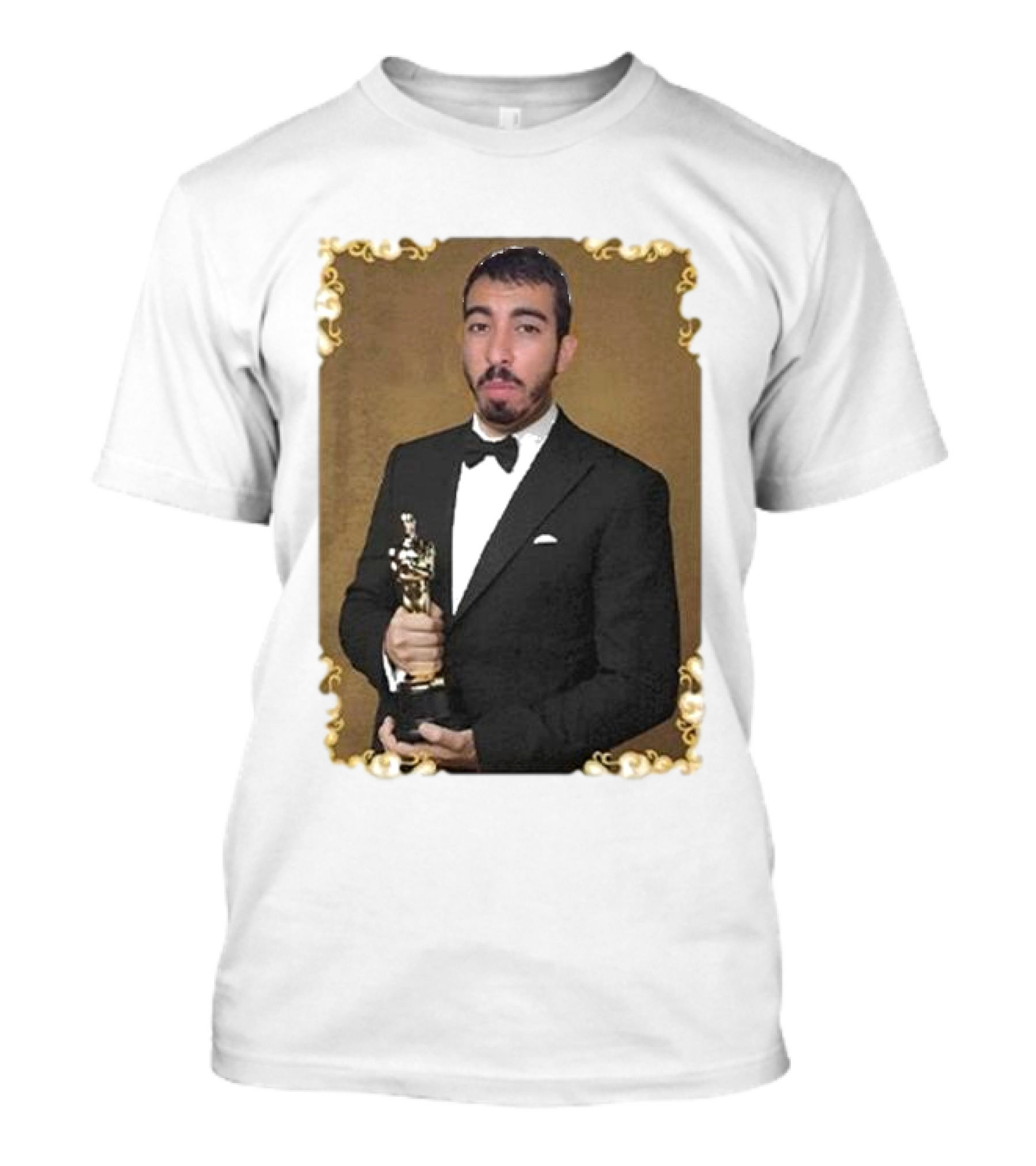 Saleh Jafarawi Mr Fafo Oscar Statue Award Winner T-Shirt