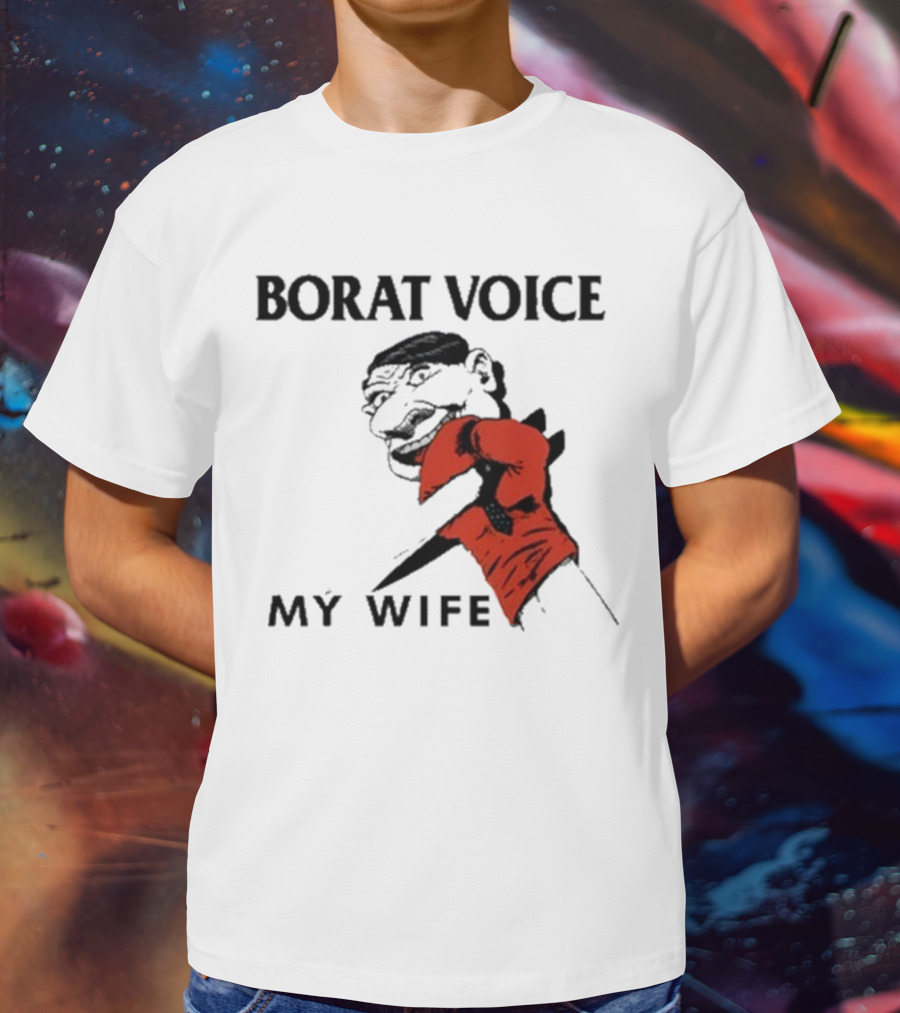 Matt Skiba Borat Voice My Wife Comic T-Shirt
