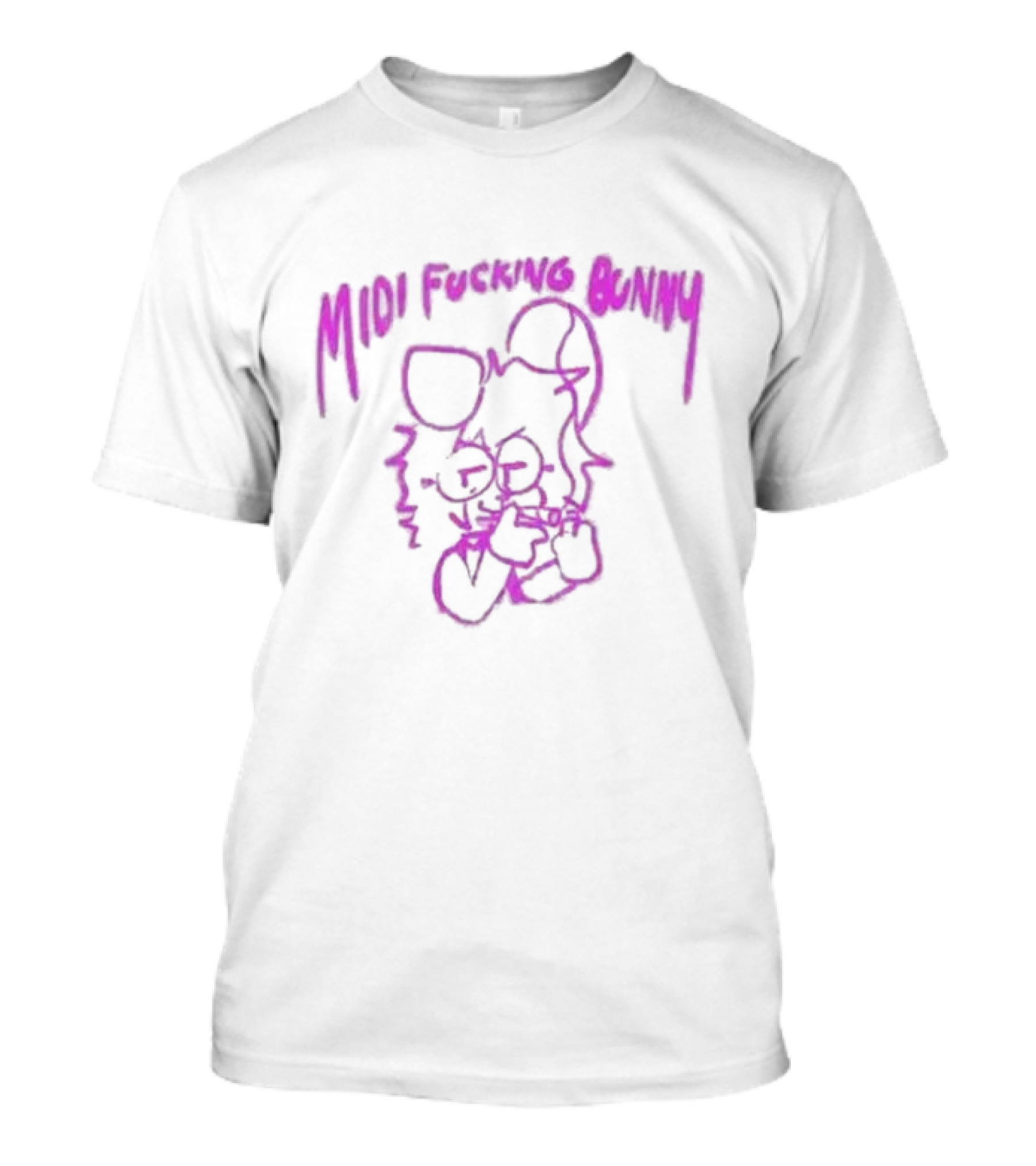 Midi Effin Bunny Effing Bunny Character T-Shirt