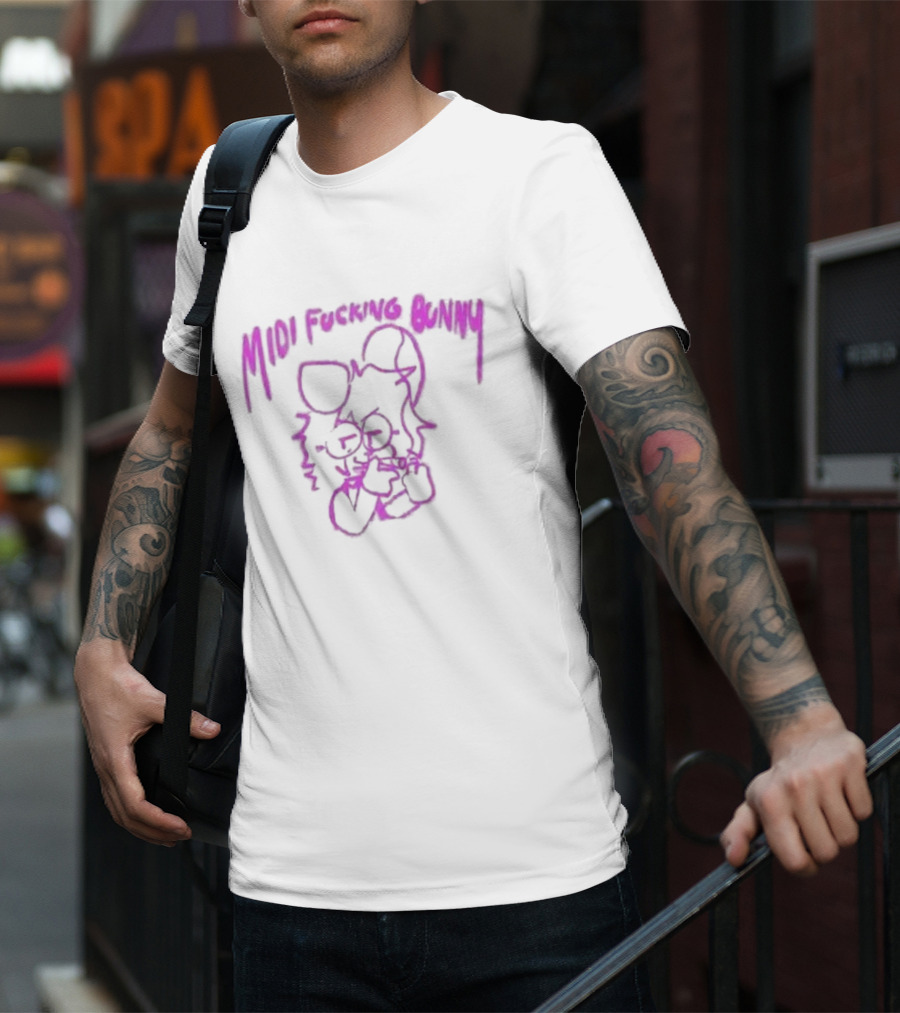 Midi Effin Bunny Effing Bunny Character T-Shirt