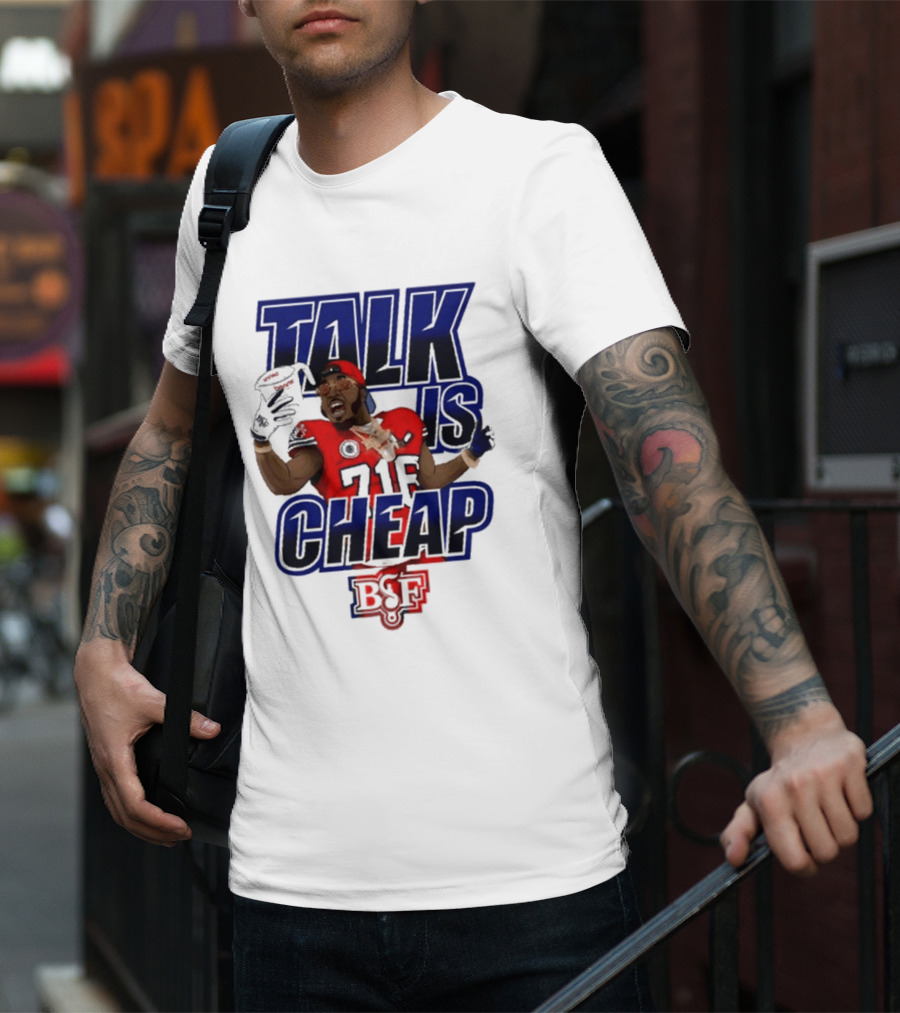 Benny The Butcher Talk Is Cheap BSF Victory Monday Football Victory T-Shirt