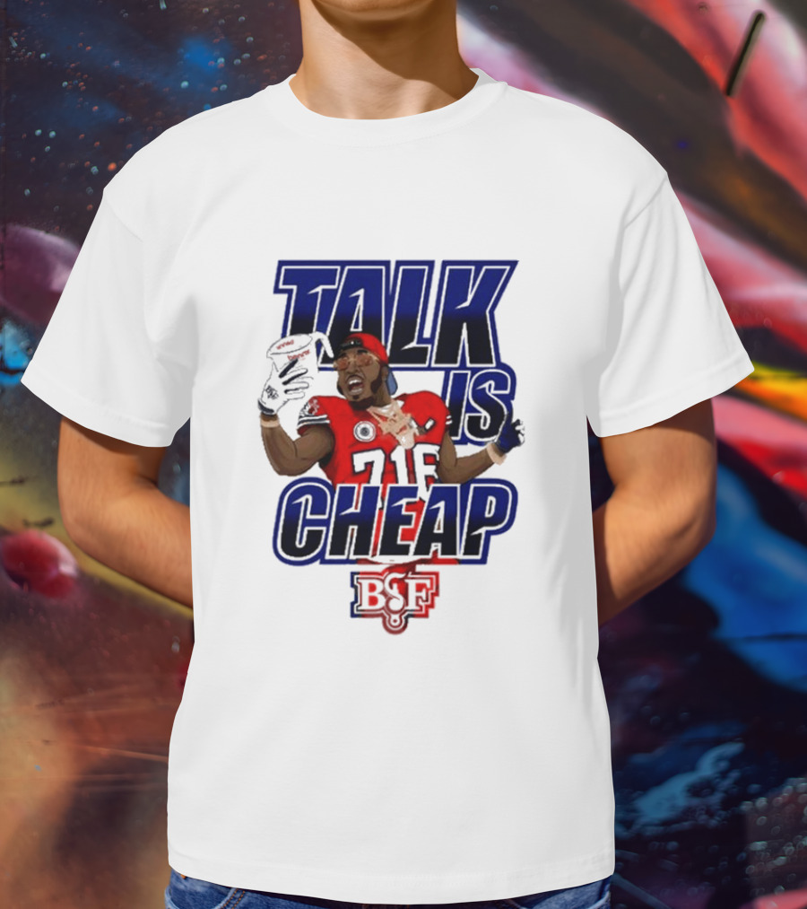 Benny The Butcher Talk Is Cheap BSF Victory Monday Football Victory T-Shirt