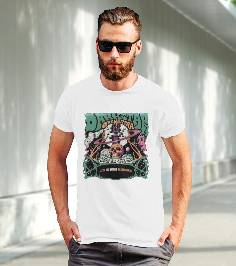 Dark Star Orchestra Cosmic New Year's Run 12/28 The Anthem Washington DC T-Shirt