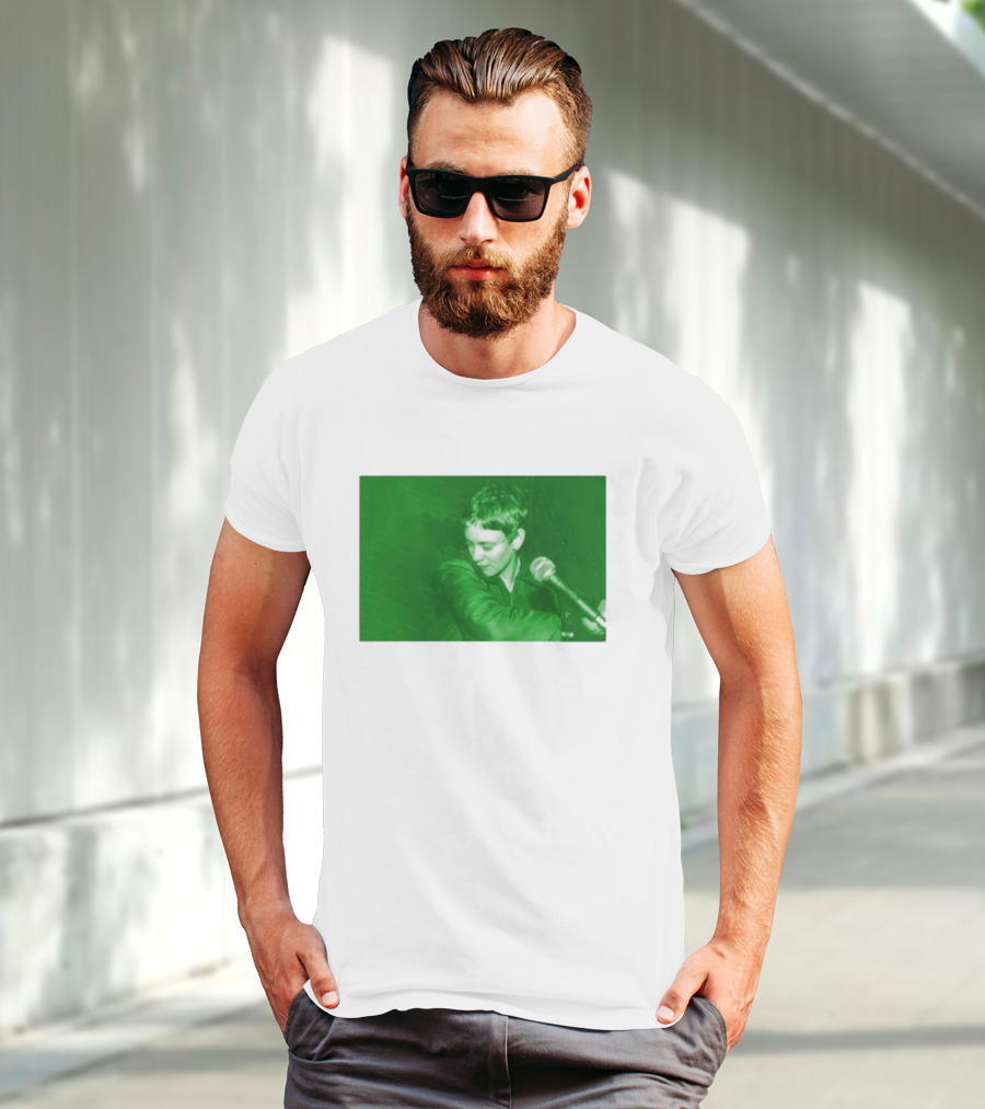 Joyce Manor Dear Nora Green Microphone Performance T-Shirt