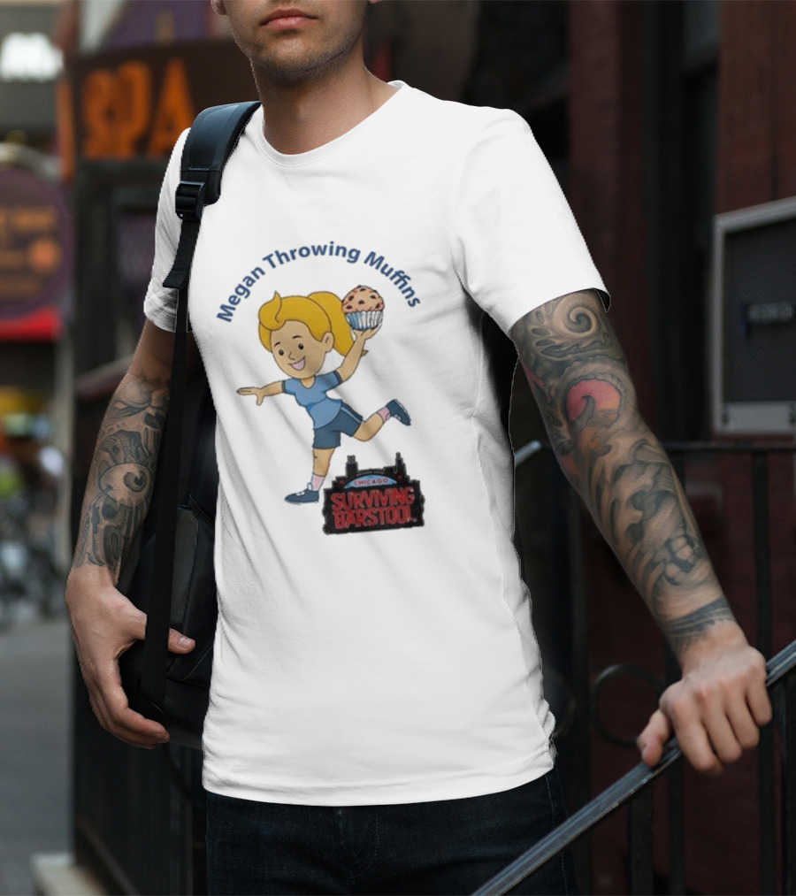 Megan Throwing Muffins Chicago Surviving T-Shirt