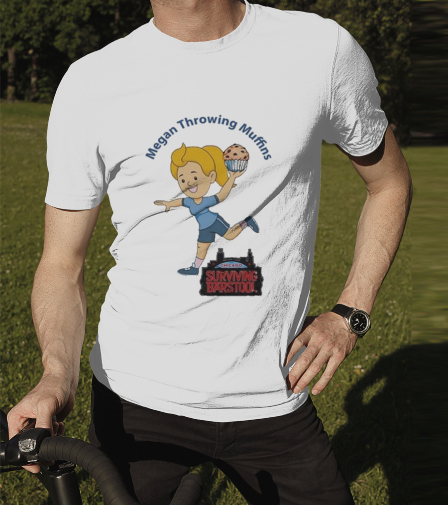 Megan Throwing Muffins Chicago Surviving T-Shirt