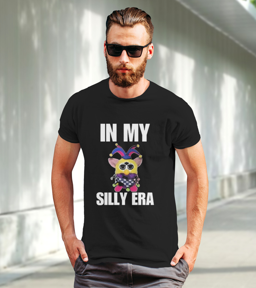 In My Silly Era Furby Jester Costume Fun Retro Vibes T-Shirt