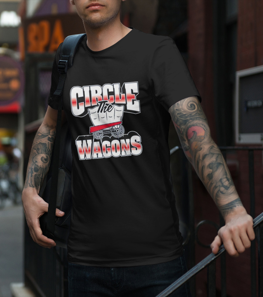 Buffalo Bills Circle The Wagons NFL Football Fan T-Shirt