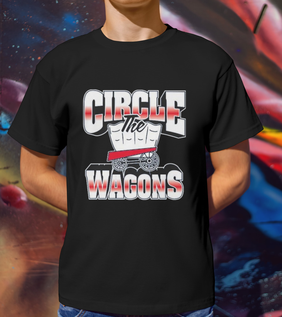 Buffalo Bills Circle The Wagons NFL Football Fan T-Shirt