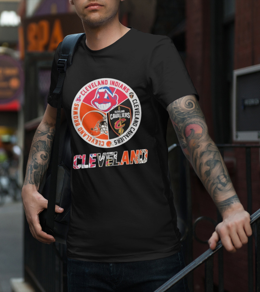 Cleveland Indians Cleveland Browns Cleveland Cavaliers Cleveland T-Shirt