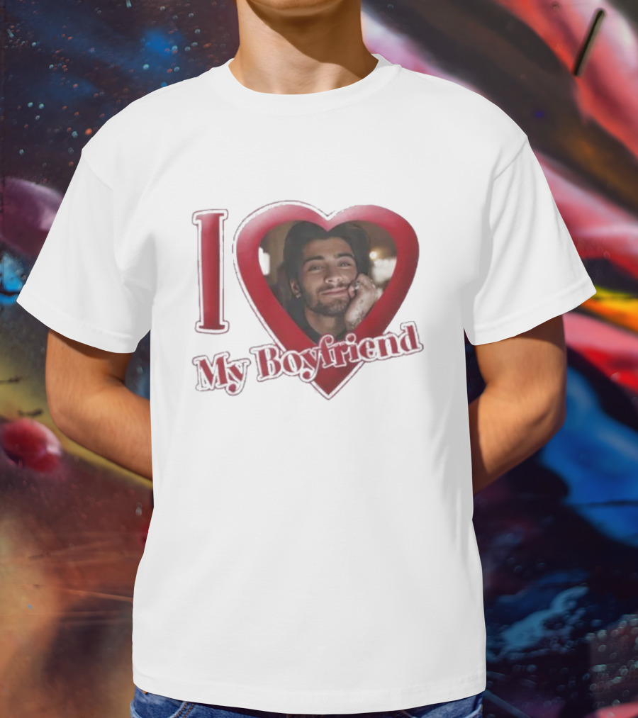 I Heart My Boyfriend Zayn Malik One Direction T-Shirt