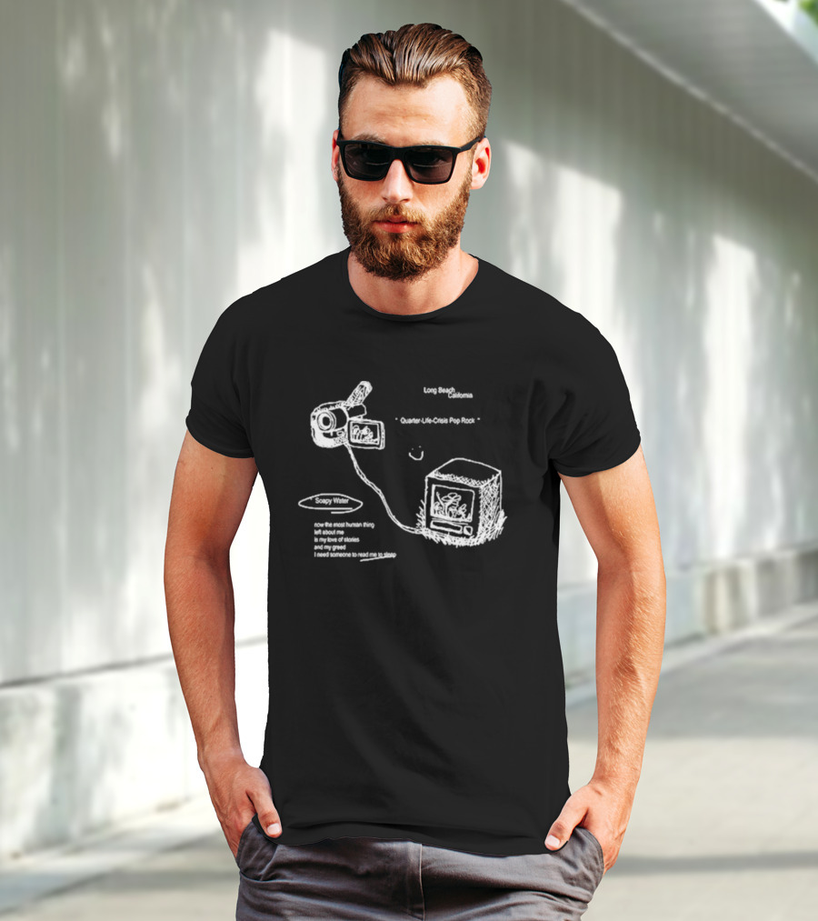 Chase Petra Soapy Water Long Beach California Quarter-Life-Crisis Pop Rock T-Shirt