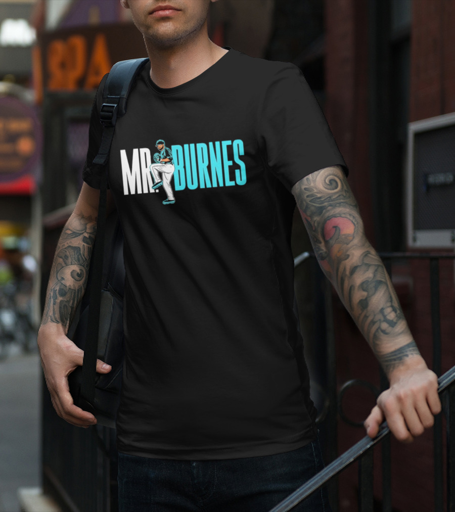 Corbin Burnes Mr Burnes Arizona Baseball Pitcher T-Shirt