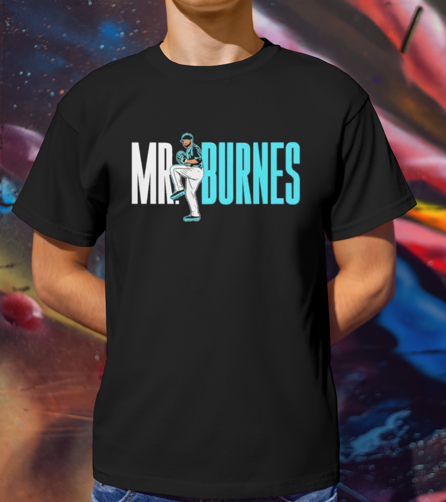 Corbin Burnes Mr Burnes Arizona Baseball Pitcher T-Shirt