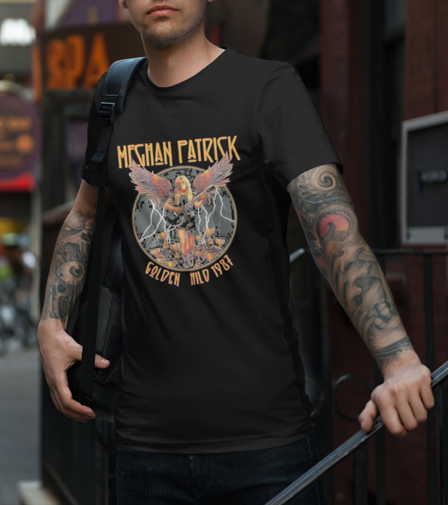 Meghan Patrick Golden Child 1987 Wings Lightning T-Shirt