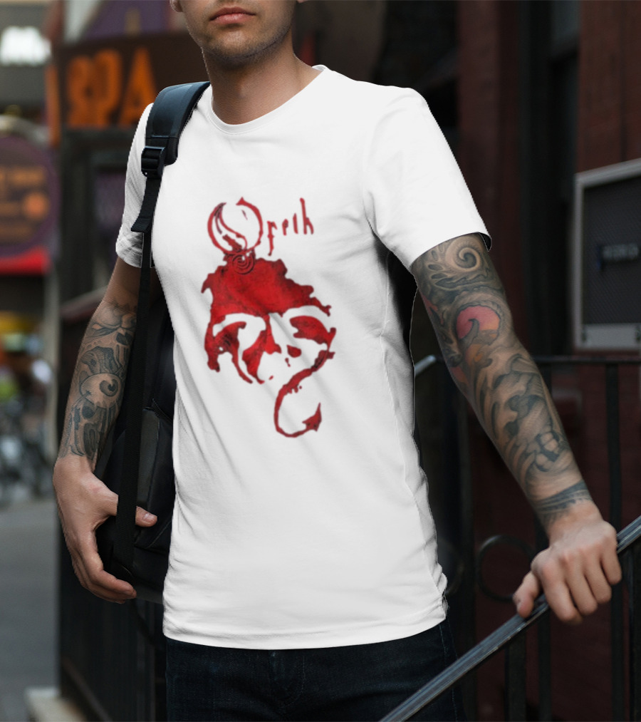 Opeth Heritage Red Skull T-Shirt