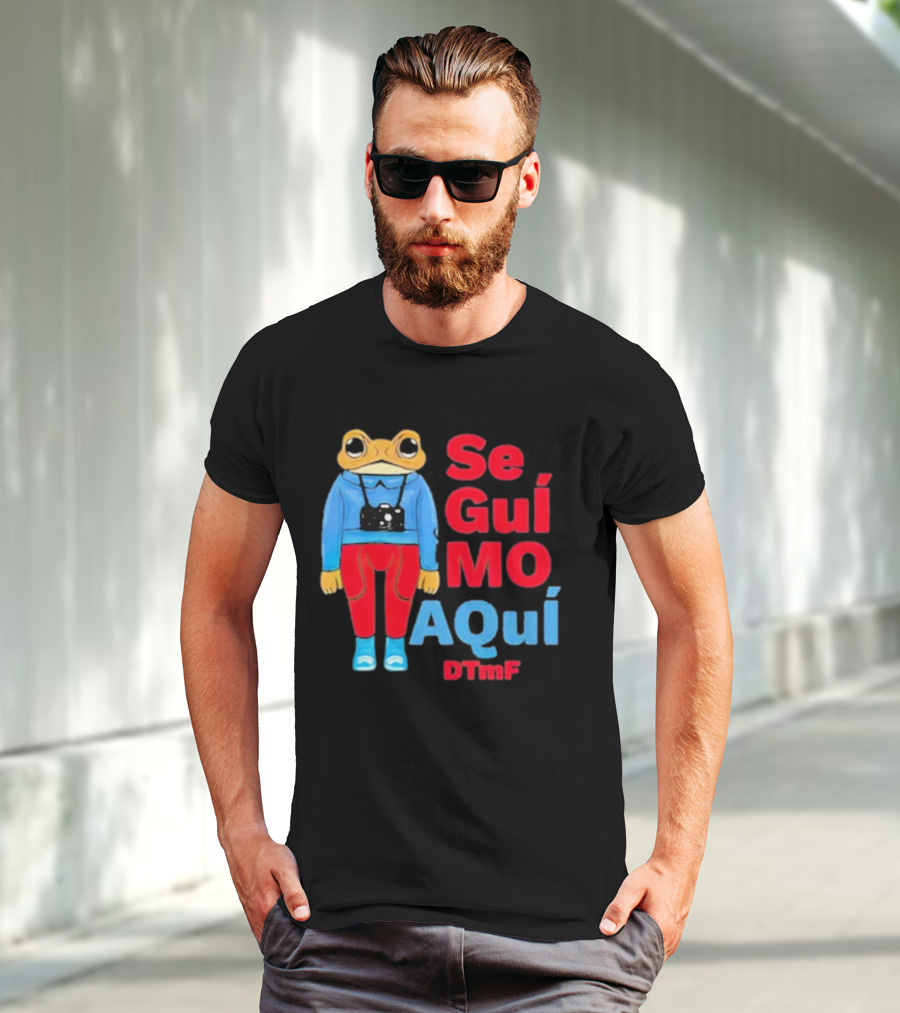 Se Guí Mo Aquí DTMF Frog With Camera T-Shirt