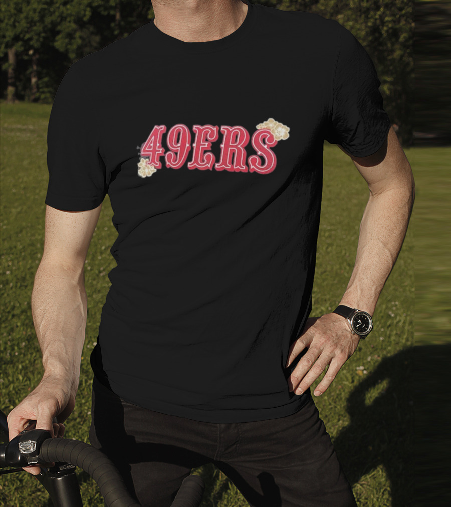 San Francisco 49ers 49ERS AAPI Apex Collection Floral Accents T-Shirt