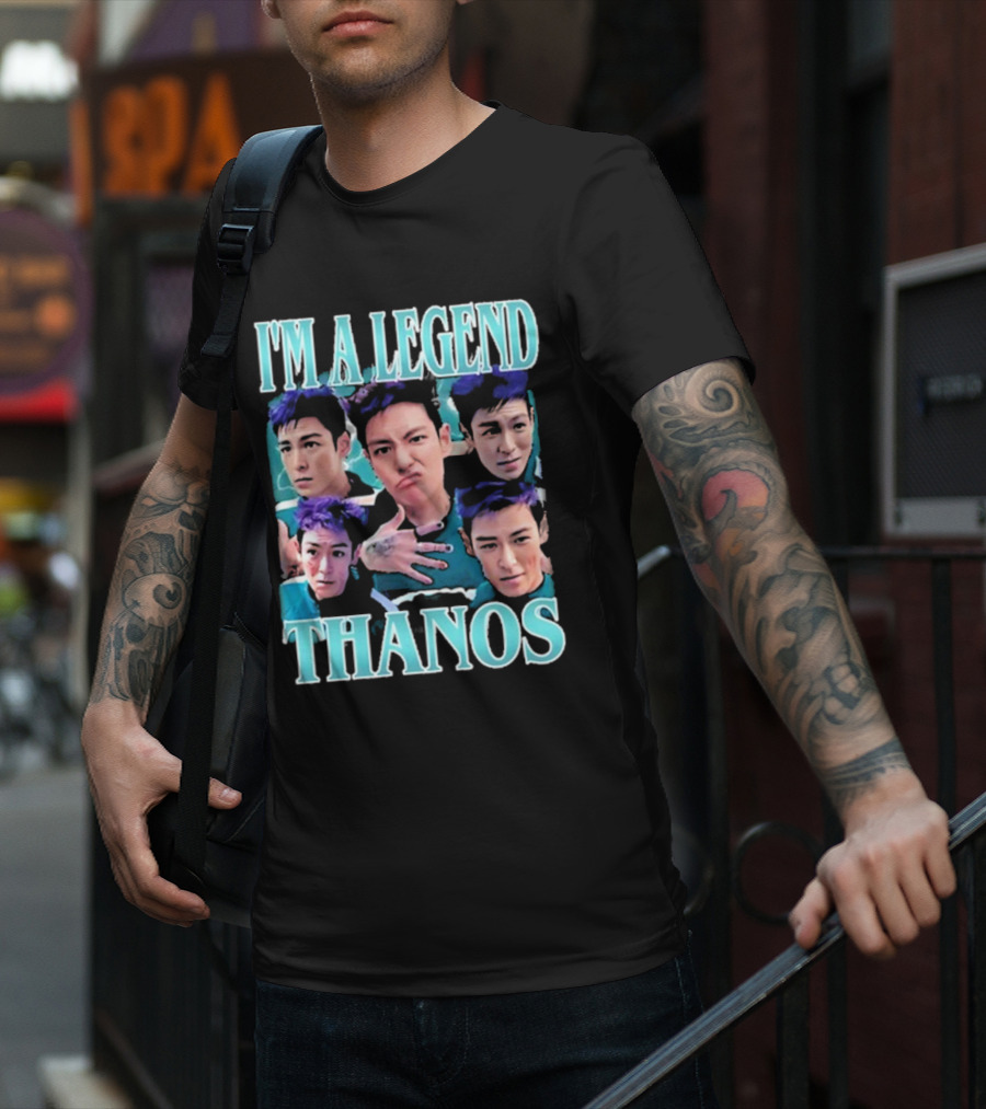 I'm A Legend Thanos Multiple Expressions T-Shirt