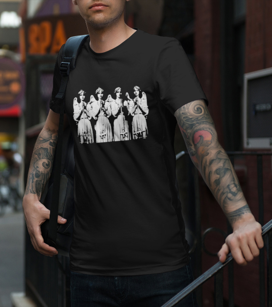 Lil Baby Wham X Who Decides War Four Angelic Statues T-Shirt