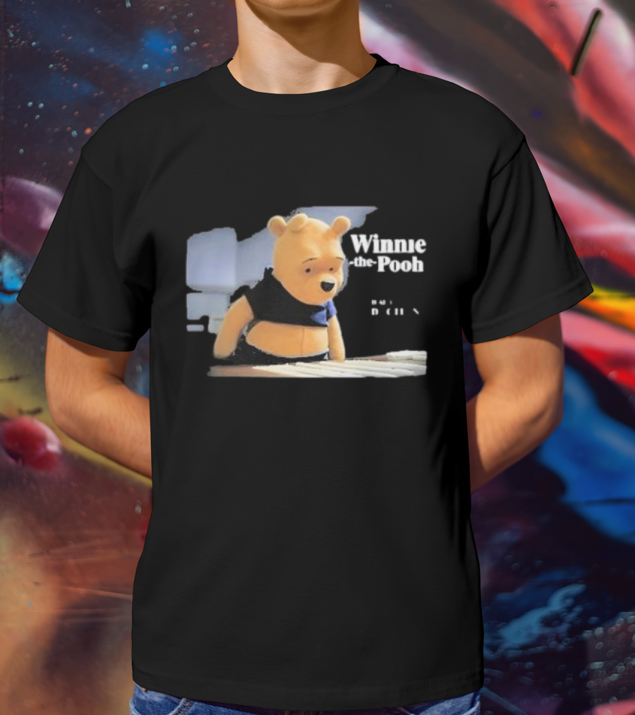 Winnie-the-Pooh Sequel Production Cute Plush Character Fashion T-Shirt