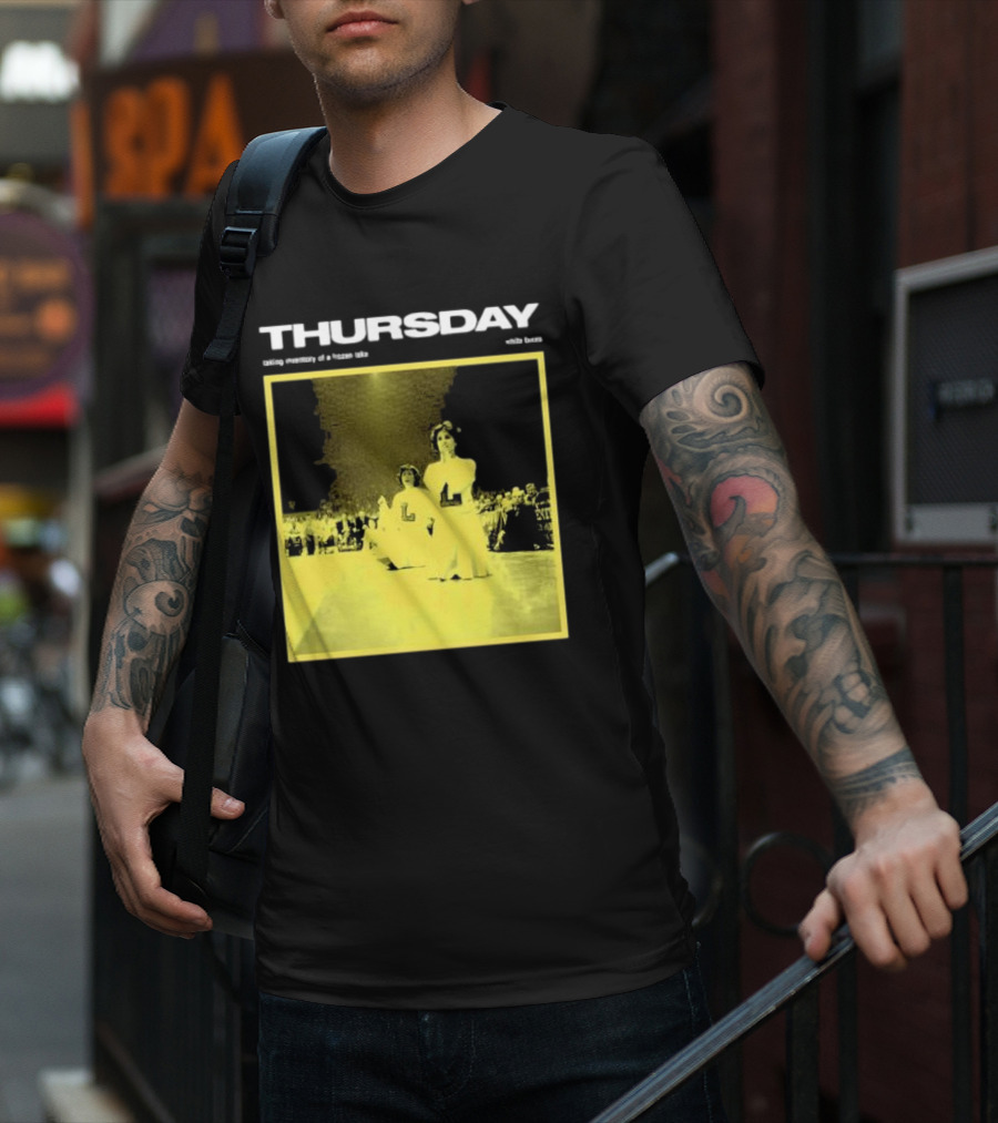 THURSDAY Taking Inventory Of A Frozen Lake Wild Boys T-Shirt
