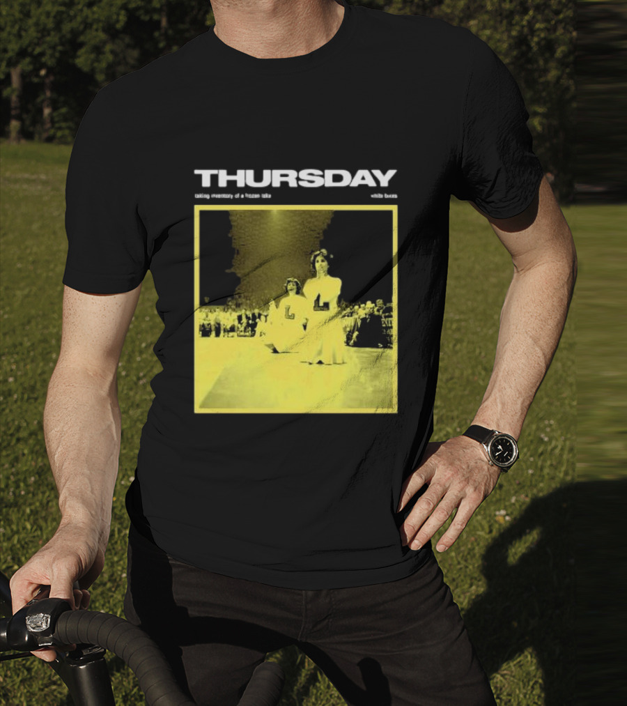 THURSDAY Taking Inventory Of A Frozen Lake Wild Boys T-Shirt