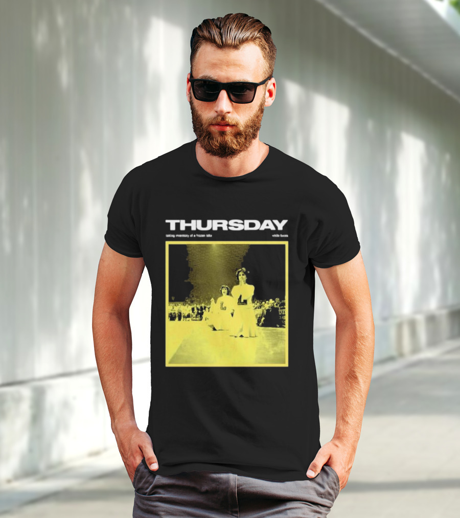 THURSDAY Taking Inventory Of A Frozen Lake Wild Boys T-Shirt
