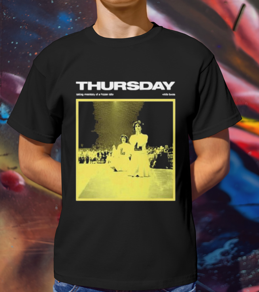 THURSDAY Taking Inventory Of A Frozen Lake Wild Boys T-Shirt