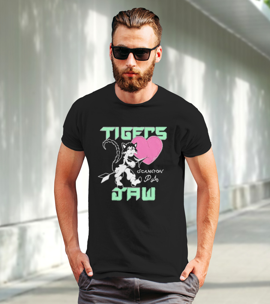 Tigers Jaw Lovecat Scranton PA T-Shirt