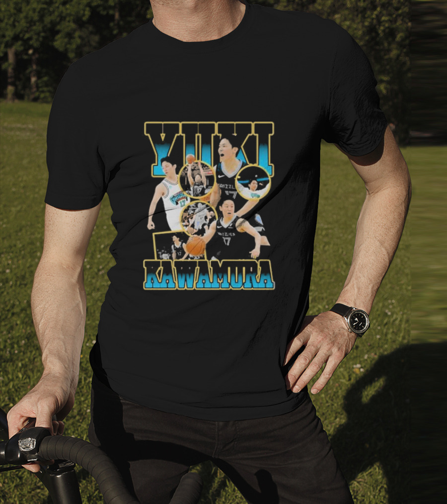 Yuki Kawamura Basketball Action Collage T-Shirt