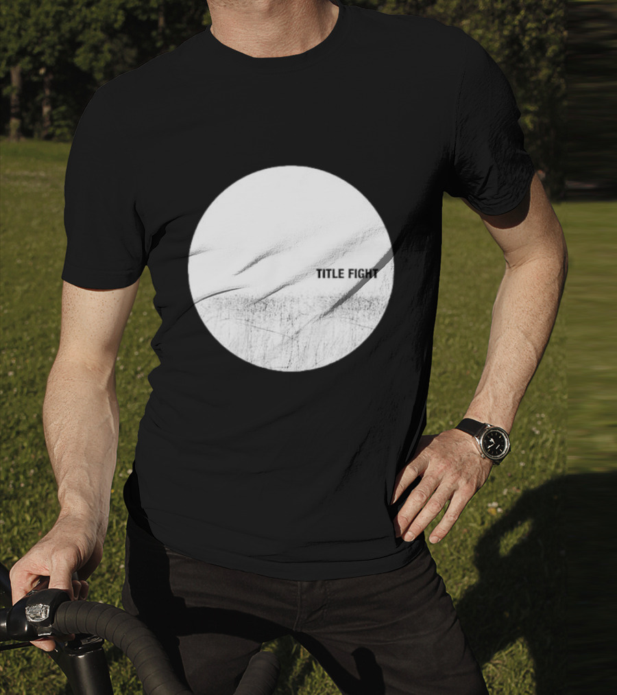 Title Fight Scratch Circle White T-Shirt