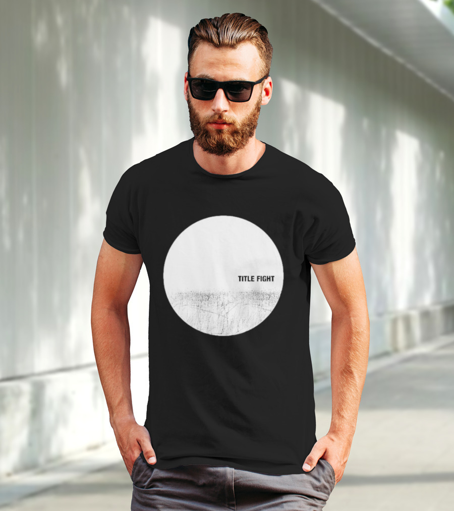 Title Fight Scratch Circle White T-Shirt