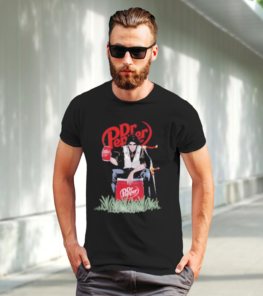 Viktor Season 2 Dr Pepper Warrior Sitting On Dr Pepper Crate T-Shirt