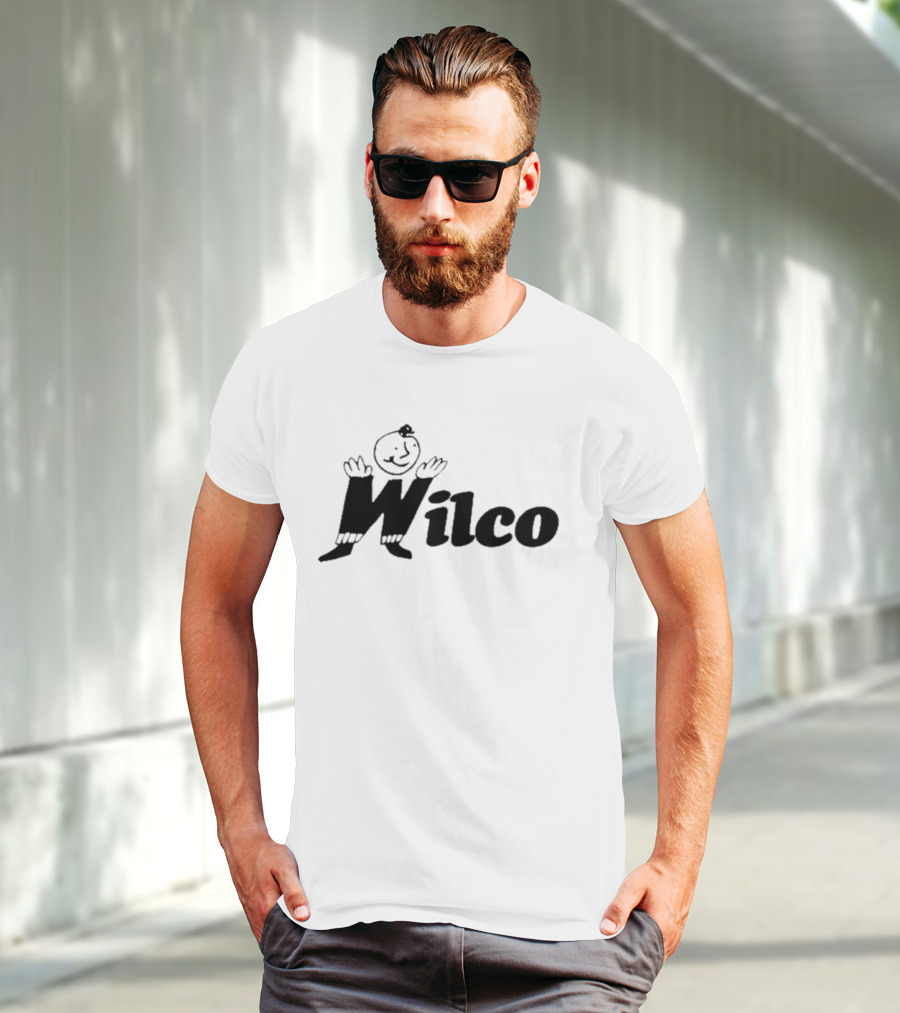 Wilco Iconic Cartoon Logo Wilco Madalyn Stefanak T-Shirt