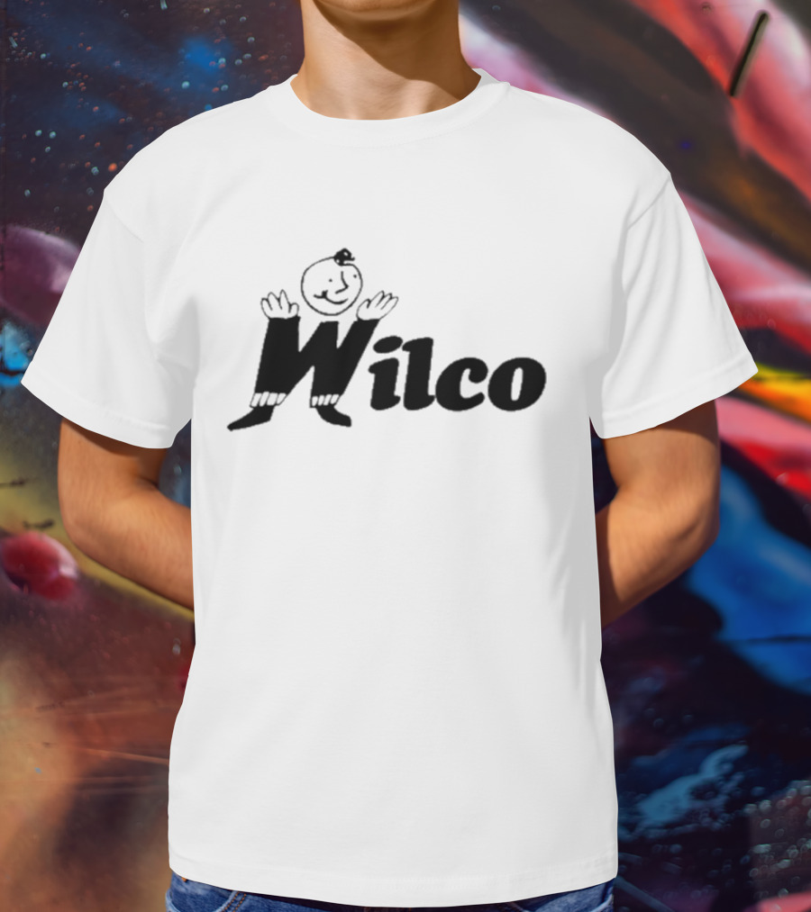 Wilco Iconic Cartoon Logo Wilco Madalyn Stefanak T-Shirt